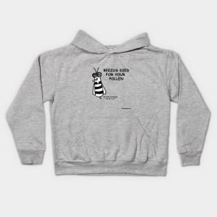 Beezus Died Kids Hoodie